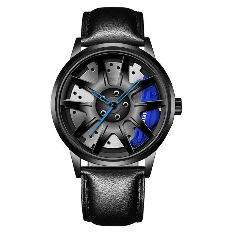Men's Automatic Wheel-Style Watch